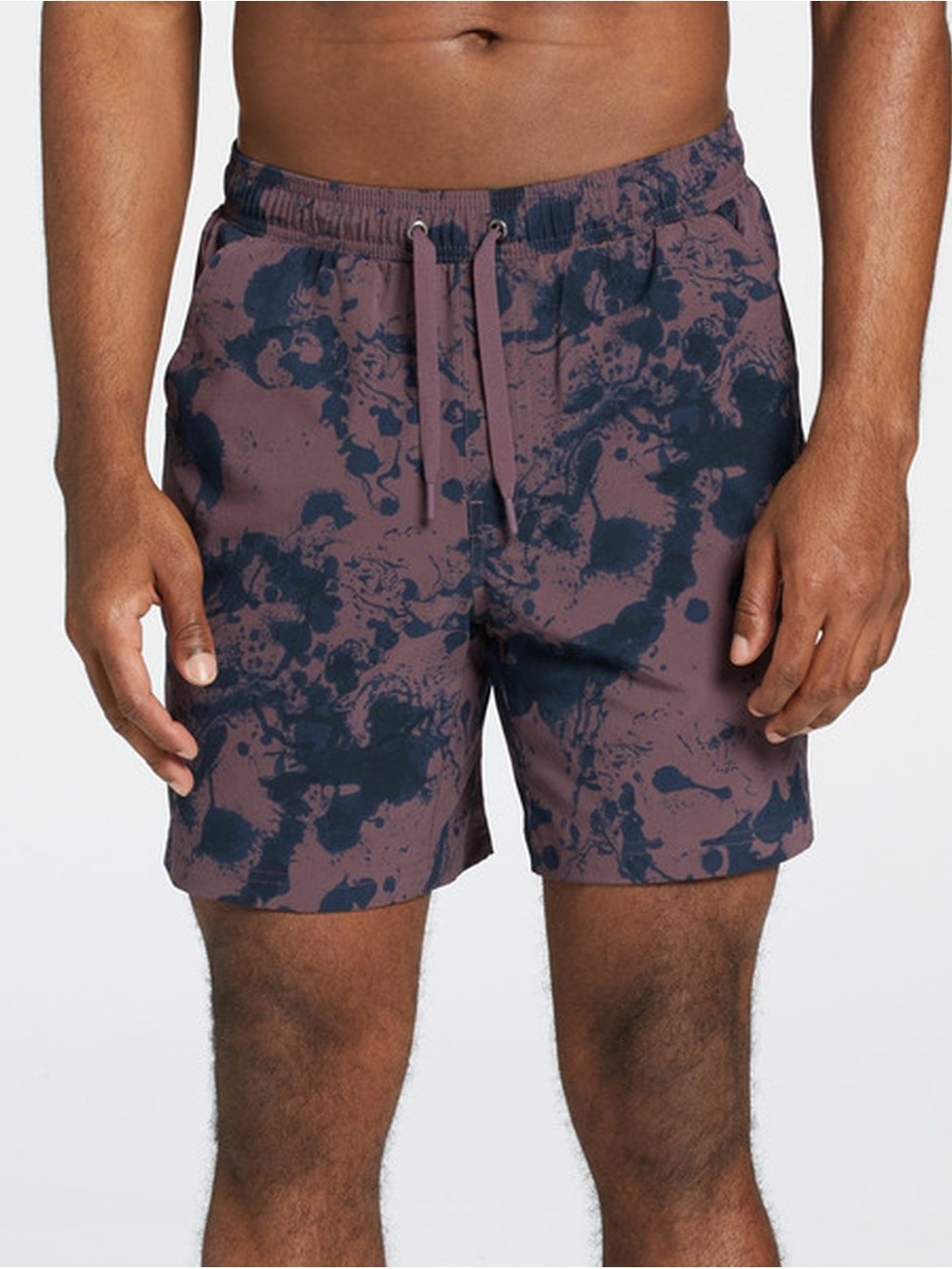 VRST 7” All In Shorts Men’s Maroon and Black Size XL NWT
